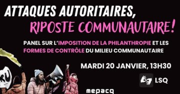 panel sur l'imposition de la philanthropie