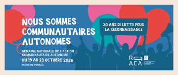 Semaine nationale d'action communautaire autonome - SNACA 2026