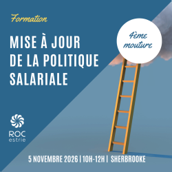 Politique salariale: mise à jour (4e mouture)