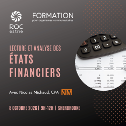 Lecture et analyse des états financiers d'un organisme