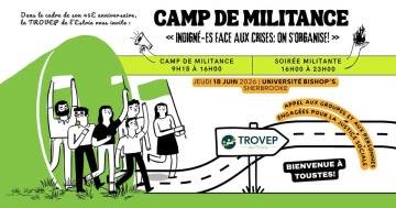 Camp de militance de la TROVEPE