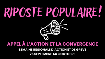 Riposte populaire - Appel � l'action et la convergence