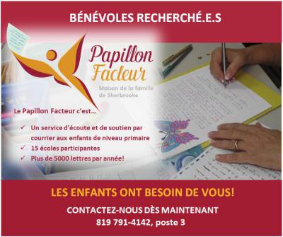Bnvoles pour le Papillon Facteur