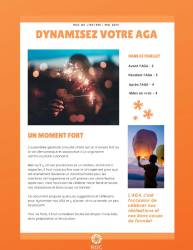 Dynamiser votre AGA