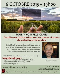 Pour y voir plus clair !