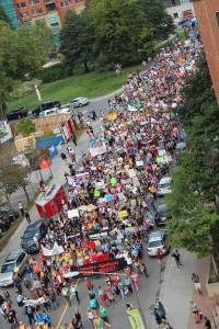 Manif-action 27 septembre. Crdit photo : Guitt Hartog