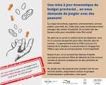 Réaction à la mise à jour du budget