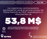 Besoins exprims par les groupes au PSOC en 2024-2025