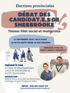 Une invitation de la CDC de Sherbrooke le 21 septembre