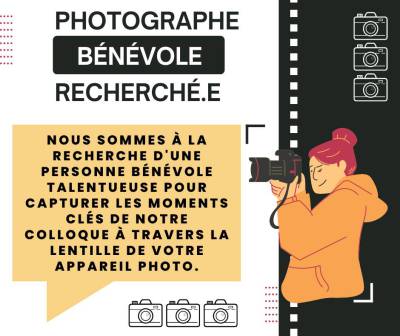 &#128248; Photographe bnvole recherch par TDAH Estrie pour son colloque du 25 octobre