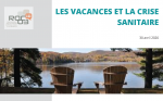 Les vacances et la crise sanitaire
