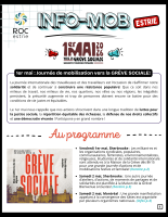 Info-mob 5 : Spécial 1er et 2 mai