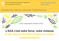 Bulletins INFO-ACA Bulletins INFO-ACA