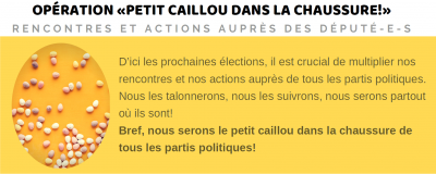 Partie 3: Guide pratique pour vos rencontres et actions auprs des dputs