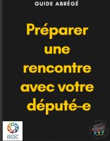 Prparez une rencontre avec votre dput.e